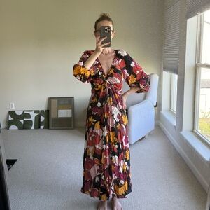 Anthropologie MAEVE Floral Maxi Dress